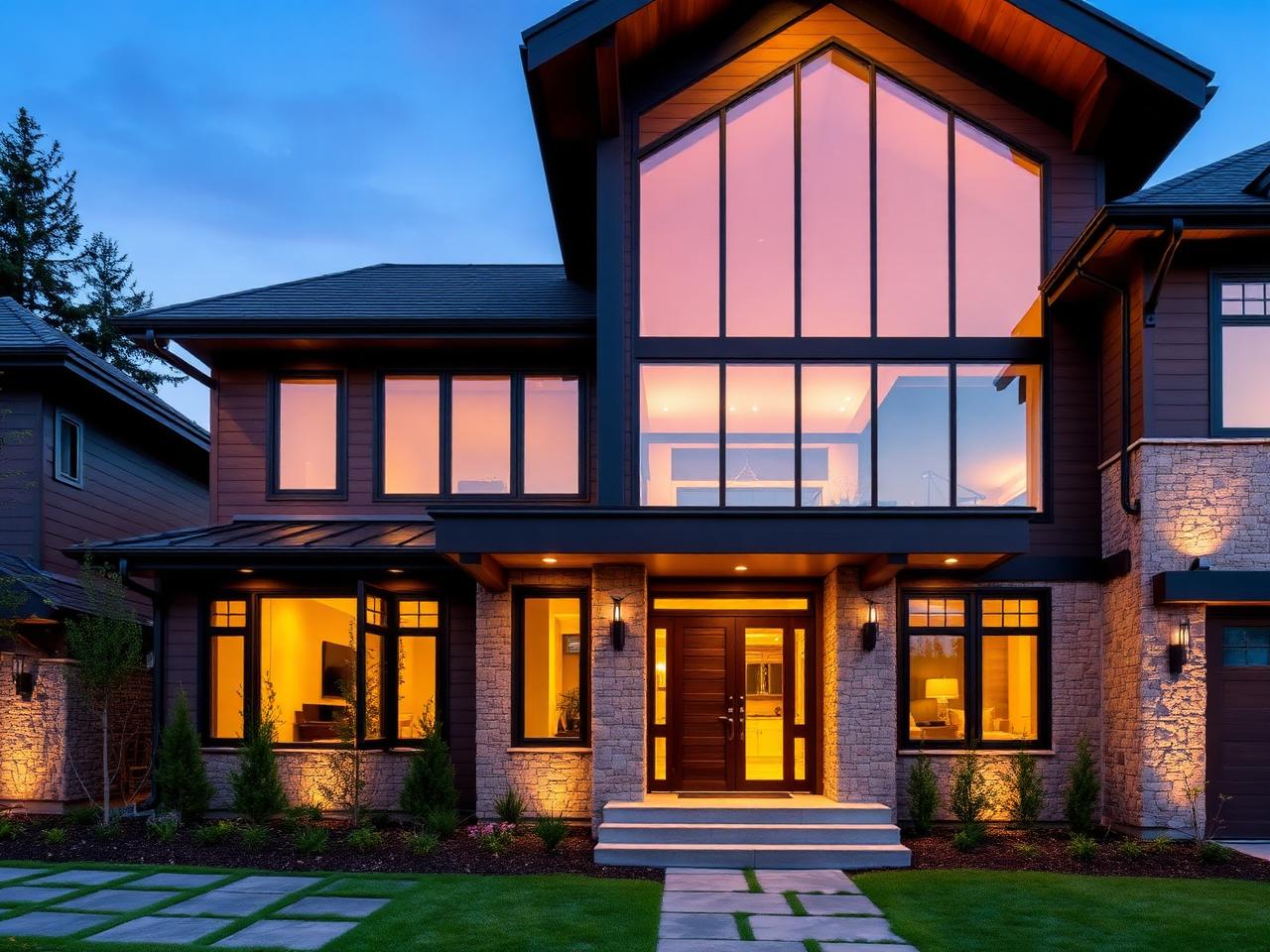 Modern Hillside Residence